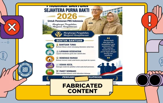 Penipuan Modus Bantuan Purna Bakti Pensiunan PNS Marak di Facebook