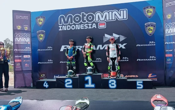 Pembalap Moto Mini Indonesia Ditargetkan Bersaing di Tingkat Dunia