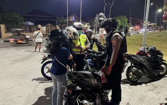 Polresta Surakarta Amankan 47 Motor Knalpot Brong dalam Operasi Malam Minggu