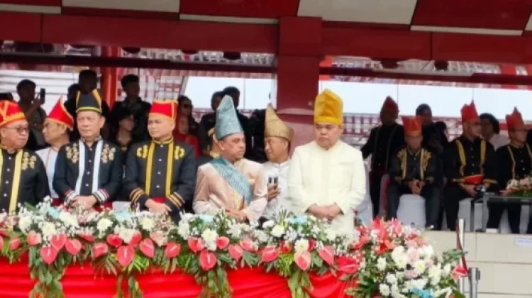 Wabup Sangihe Bulahari Hadiri Upacara Peristiwa Merah Putih