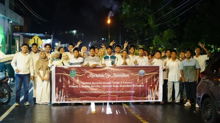 Pawai Obor Awali Ramadhan Penuh Kebersamaan