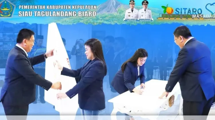 Bupati Kalangi Resmi Dilantik Sebagai Ketua KONI Sitaro