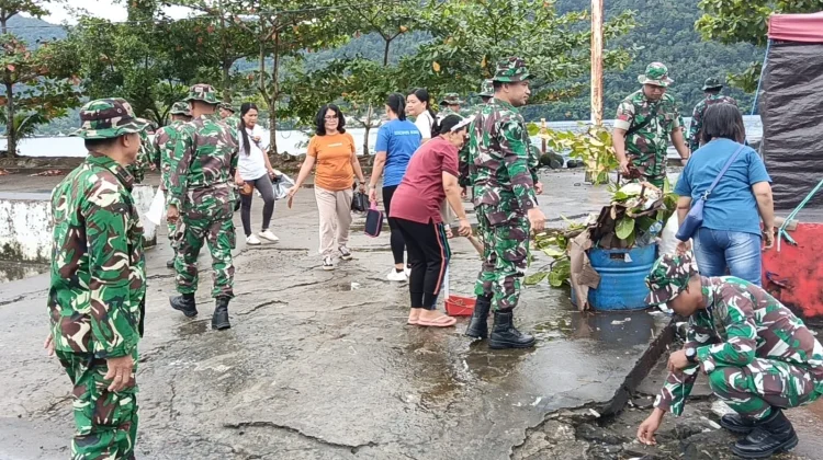 Kodim 1301 Sangihe Dukung Gerakan Indonesia ASRI