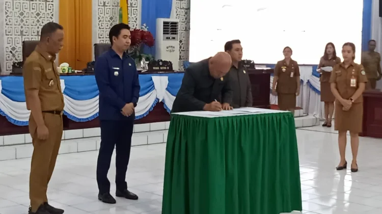 Eksekutif dan Legislatif Sangihe Sepakati 5 Ranperda jadi Produk Hukum Daerah