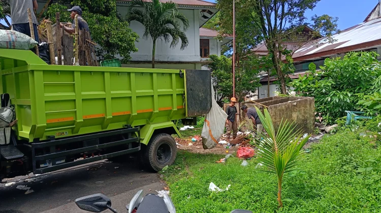 Masalah Sampah di Kota Tahuna Diperhadapkan Efisiensi Anggaran