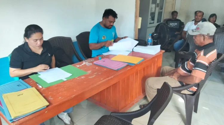 Kantah Sangihe Gelar Pengumpulan Data Yuridis PTSL