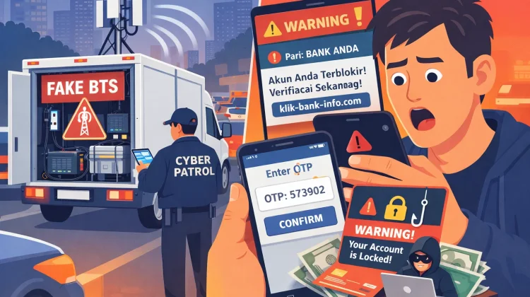 Waspada Fake BTS, Modus Penipuan yang Sasar Pengguna Ponsel di Area Ramai