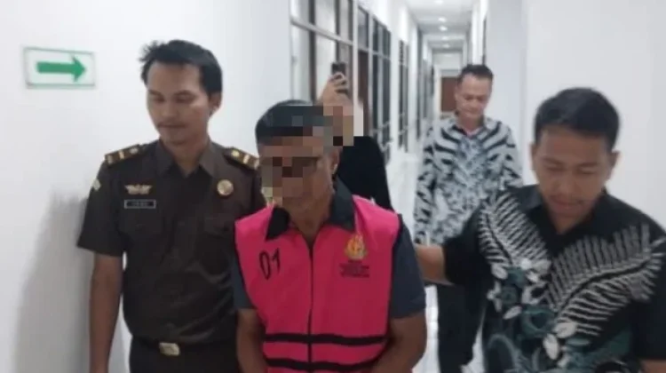 Mantan Kepala UPTD Wilayah-III, di Tahan Kejaksaan Sitaro Tersandung Tipikor
