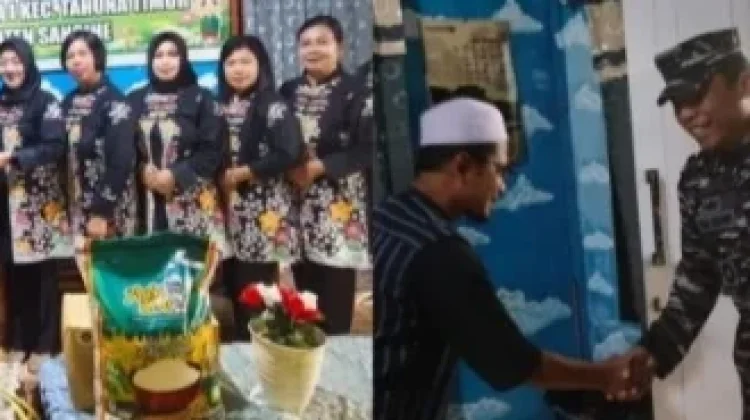 Lanal Tahuna Berbagi Berkah Dengan Anak-anak di Tiga Panti Asuhan