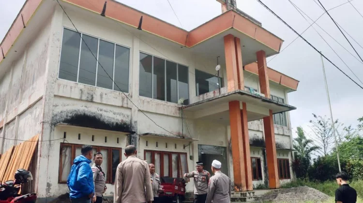 Komitmen Dukung MBG, Kapolres Sangihe Tinjau Rencana Pembangunan SPPG