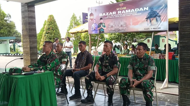 Pemerintah Daerah Dukung Bazar Ramadan Kodim 1301 Sangihe