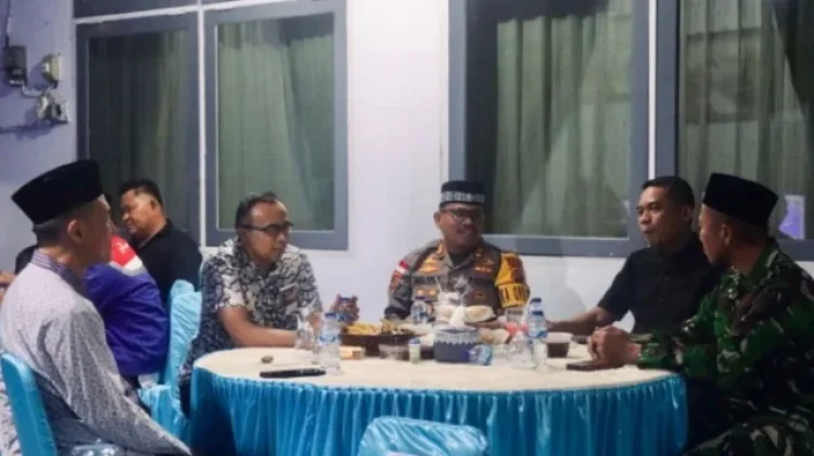 Lanal Tahuna  Buka Puasa Bersama dengan Forkopimda