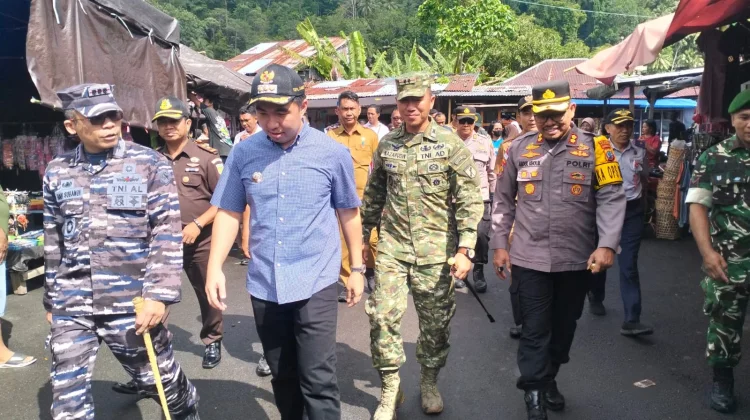 Dandim 1301 Sangihe : Operasi Pasar  Jamin Ketersediaan Pangan