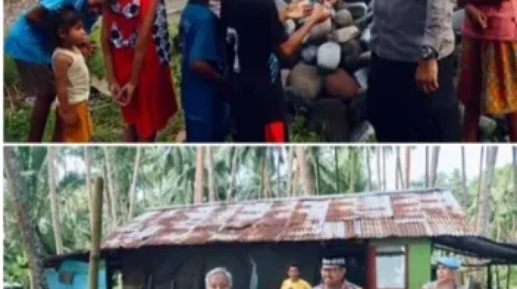 Polres Sangihe Sambangi Objek Vital dan Safari Ramadan