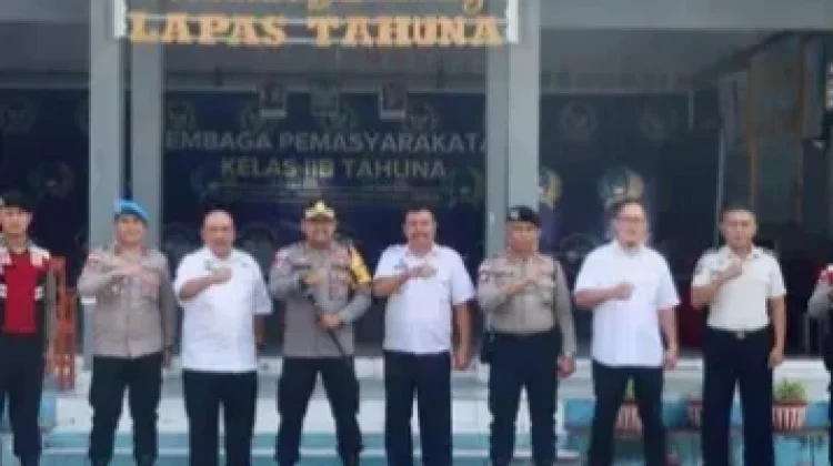 Polres Sangihe Sambangi Objek Vital dan Safari Ramadan