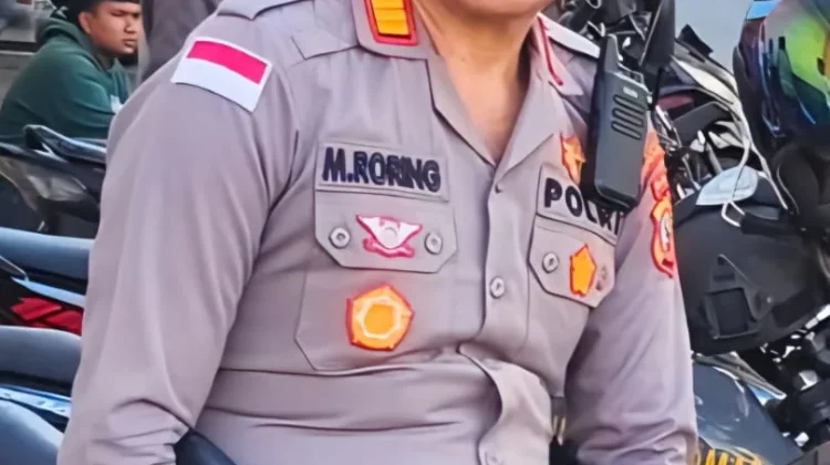 Polsek Tamako Jamin Keamanan di Malam Takbiran
