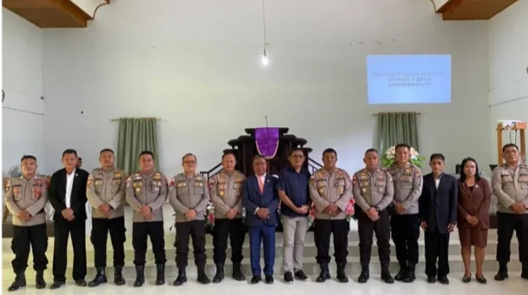 Polres Sangihe Pererat Silaturahmi  Dengan  Lembaga Keagamaan