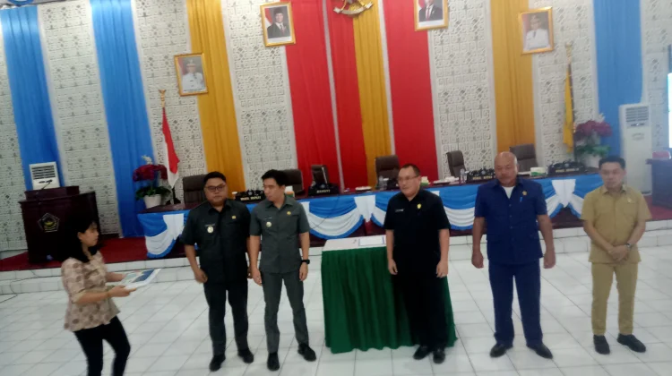 Bupati Sangihe Sampaikan LKPJ 2025 dalam Rapat Paripurna