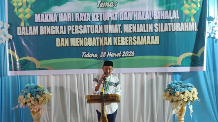 Kelurahan Tidore Gelar Halal Bihalal Hari Raya Ketupat