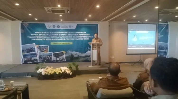 Rare Indonesia Sosialisasi dan Penandatanganan Ikrar di Sangihe