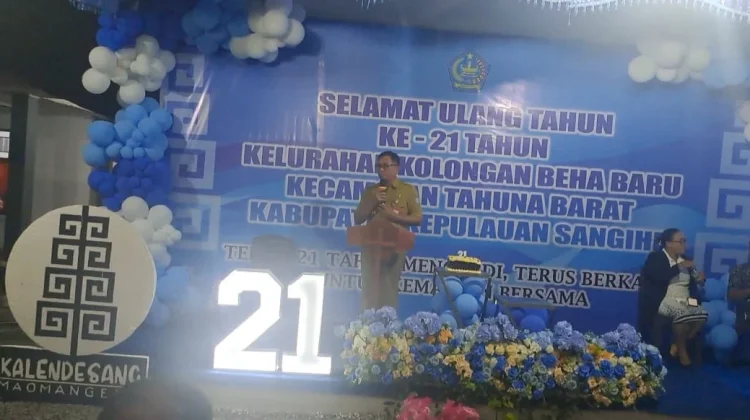 Usia Ke-21 Kelurahan Beha Baru, Berkarya untuk Kemajuan Bersama