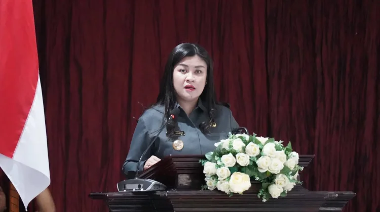 Bupati Sitaro Sampaikan LKPJ 2025 di DPRD