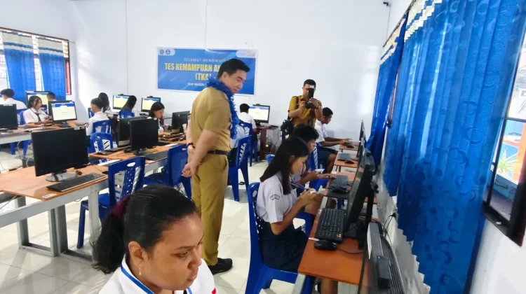 Tes Kemampuan Akademik di Sangihe dimulai Hari Ini Gelombang Pertama
