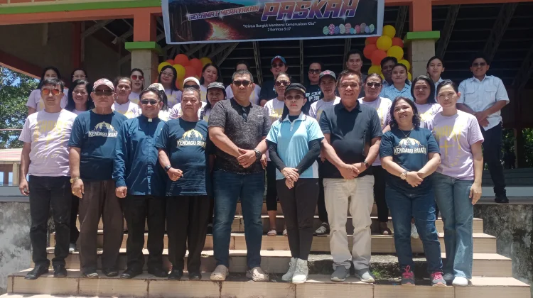 Paskah Kedua GMIST Kendagu Ruata Tahuna di Pantai