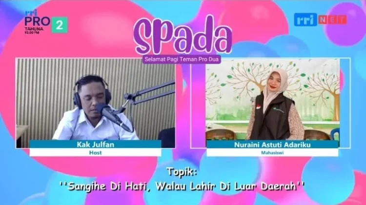 Mahasiswi Manado Nuraini : Sangihe di Hati, walau Lahir di Luar Daerah