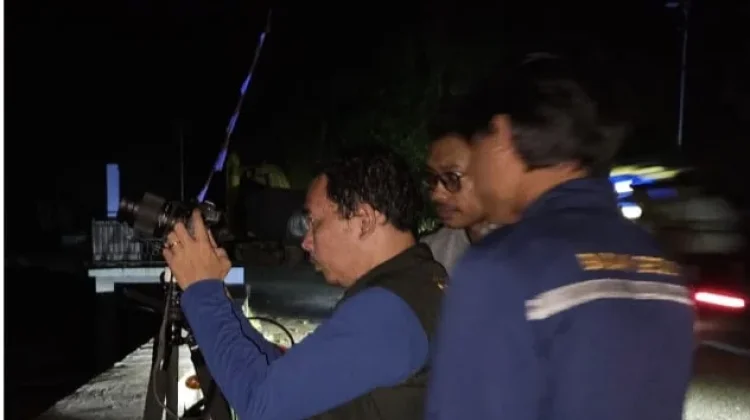 Gunung Karangetang Bergemuruh dan Semburkan lava Pijar