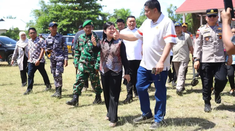 Kunjungan Menteri Berbuah Manis, Sitaro Kantongi 1.000  Unit Rumah
