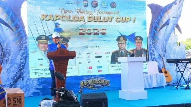 Pemprov Sulut  Apresiasi Open Fishing Tournament Kapolda Sulut Cup I