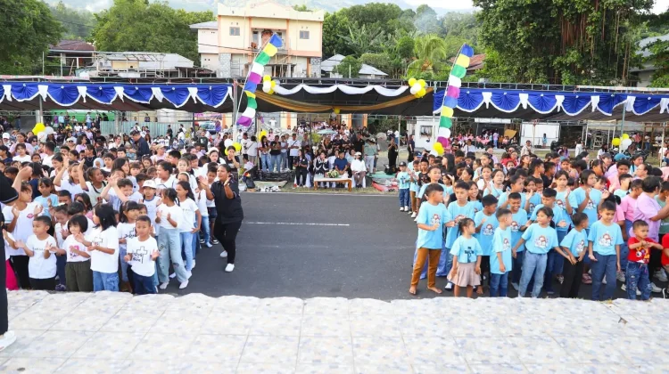 Bupati Sitaro Apresiasi Selebrasi Paskah Pelka Anak Resort Siau