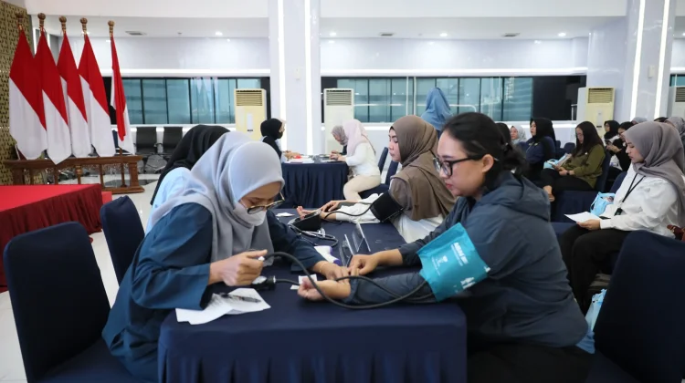 Jajaran Kementerian ATR/BPN Gelar Vaksinasi Kanker Serviks