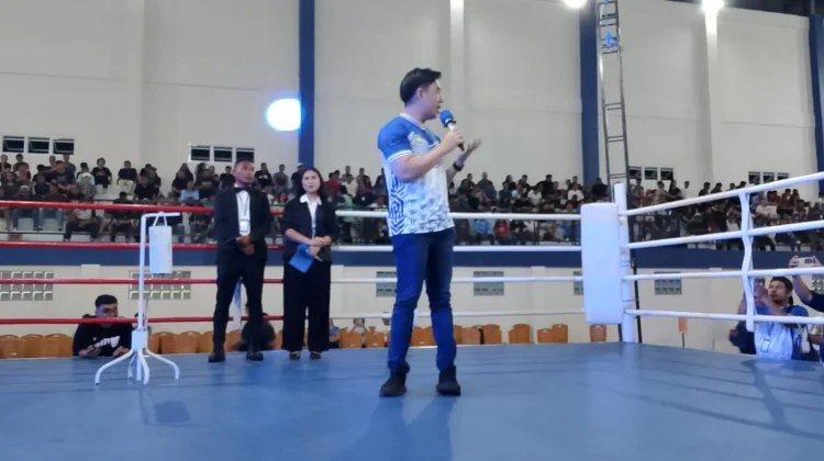 Bupati Sangihe Thungari Buka Kejuaraan Terbuka Tinju Amatir
