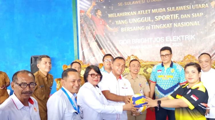 Kejurprov Voli U18 Sulut 2026 Resmi Dibuka