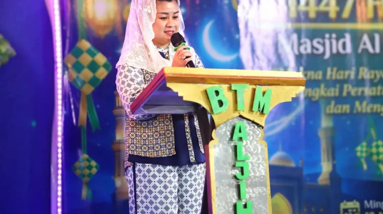Bupati Sitaro Ajak Jamaah Masjid Al-Jihad Perkuat Kebersamaan