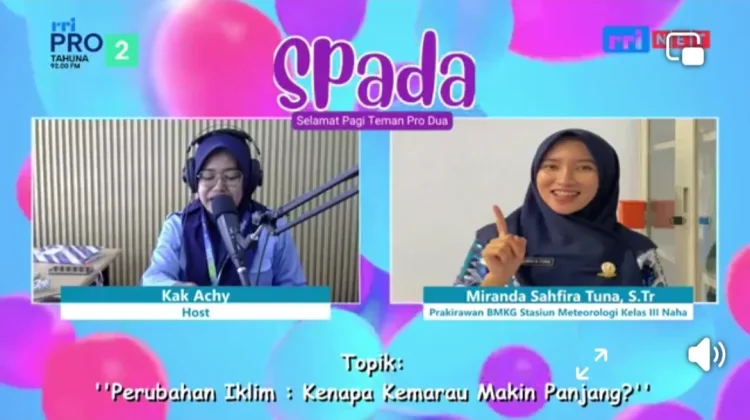 Tingkatkan Literasi Generasi Muda Melalui BMKG Goes To School