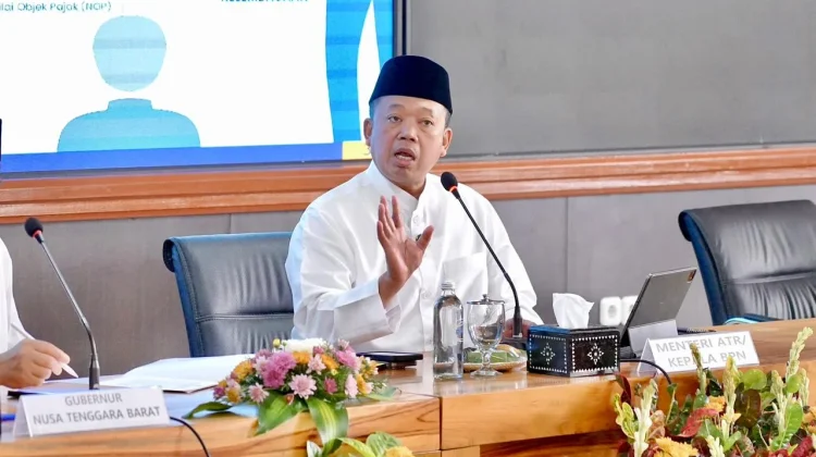 Menteri Nusron Imbau Kepala Daerah Se-NTB Percepat RDTR