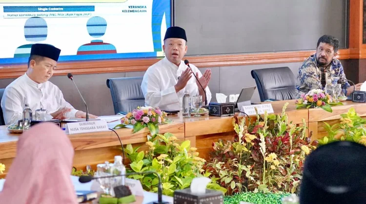 Menteri Nusron Minta Kepala Daerah di NTB Bebaskan BPHTB