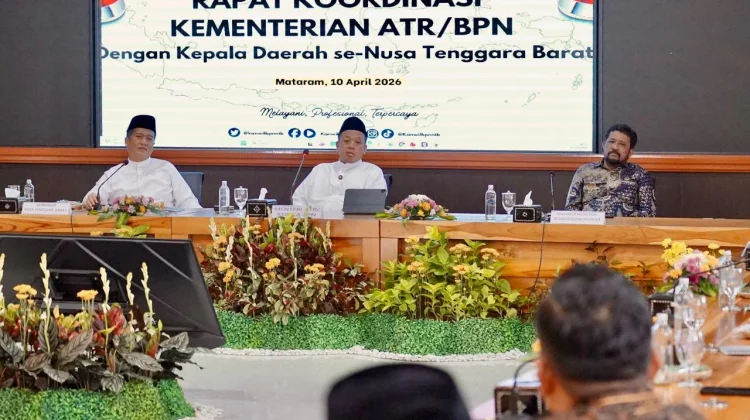Menteri Nusron Imbau Masyarakat Se-NTB  Mutakhirkan Data Pertanahan