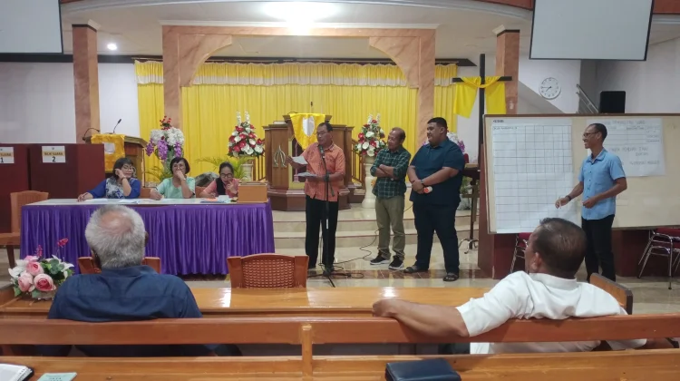 GMIST Kendagu Ruata Pilih Penatua dan Pengurus