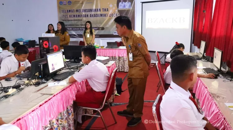 Plh Sekda Sitaro Buka TKA SD Tahun 2026