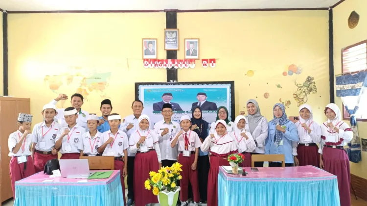 Kakan Kemenag Sangihe Monitoring Tes Kemampuan Akademik (TKA)