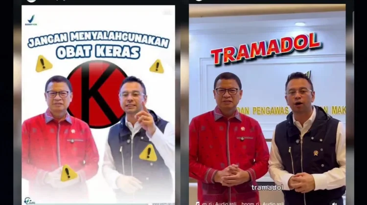 BPOM RI Ingatkan Bahaya Penyalahgunaan Obat Keras, khususnya Tramadol