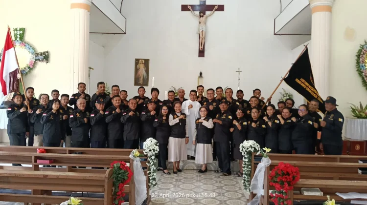 Memperingati Santo Georgius Paroki Tahuna Gelar Perayaan Ekaristi
