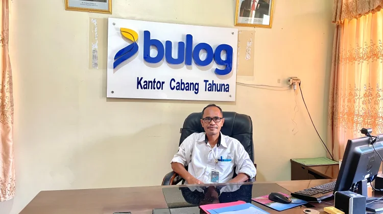 Bulog Tahuna Pastikan Stok Beras Aman Lima Bulan