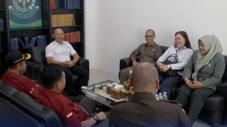 Kejaksaan Sangihe Terima Kunjungan Hakim PN Bitung dan PSDKP