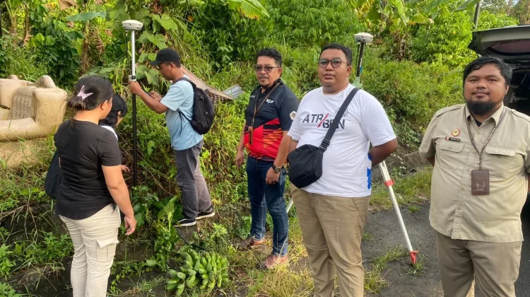 BPN Sangihe Gelar Penelitian Lapangan di Desa Barangka