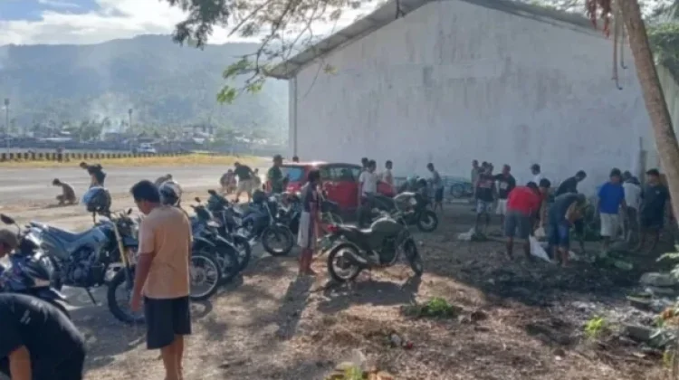 May Day di Sangihe, Buruh Lebih Baik Bersih Pelabuhan